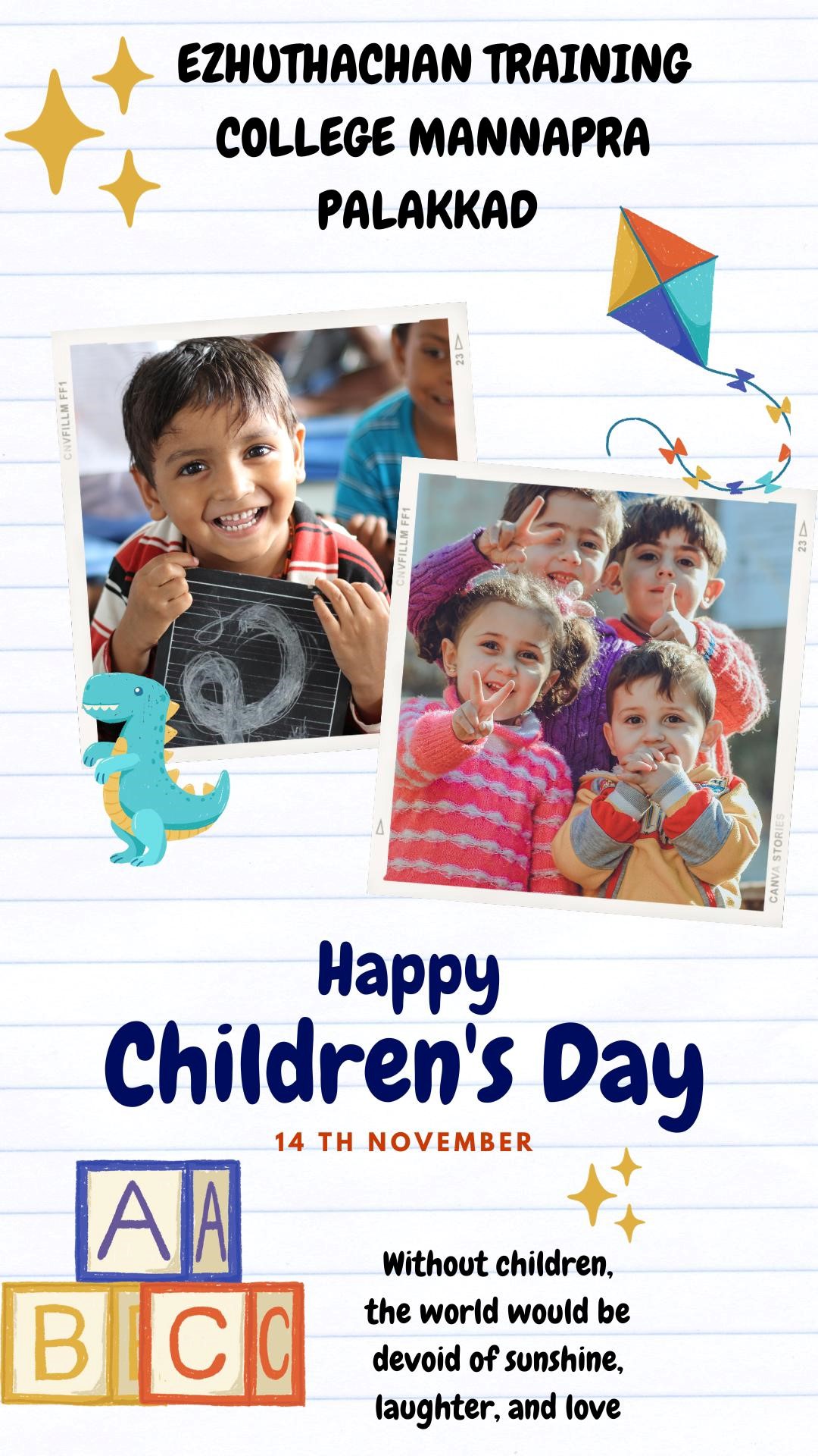 CHILDREN’S DAY CELEBRATION -14/11/2023