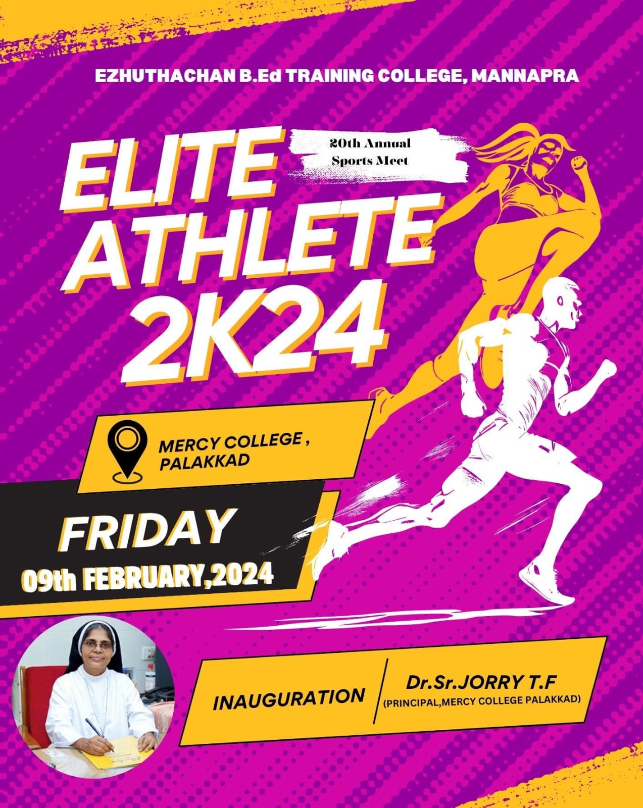 EZHUTHACHAN TRAINING COLLEGE MANNAPRA - ELITE ATHLETE 2k24