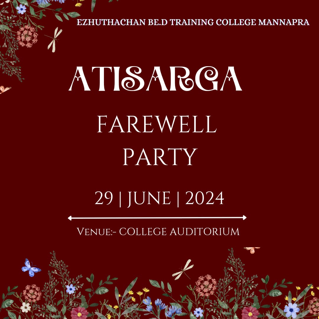 FAREWELL PARTY -ATISARGA 