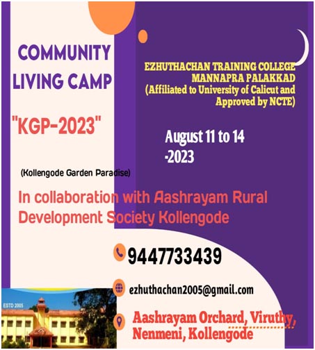 COMMUNITY LIVING CAMP 2022-2024